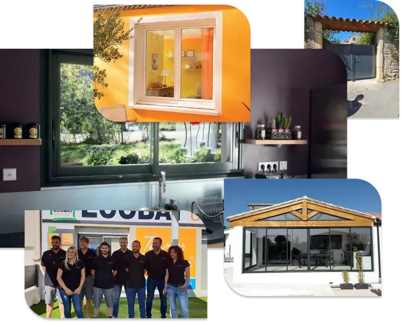 Showroom ECOBAT Concept — menuiserie et fermetures dans le Gard