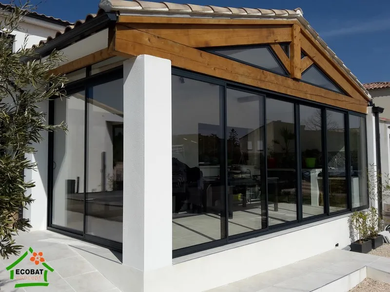 Nîmes - 30000 - Fermeture de terrasse, vérandas avec des menuiseries alu sur mesure - Photo 1