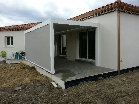 Boisset-et-Gaujac - 30140 - Pose d'une pergola bioclimatique - Photo 1