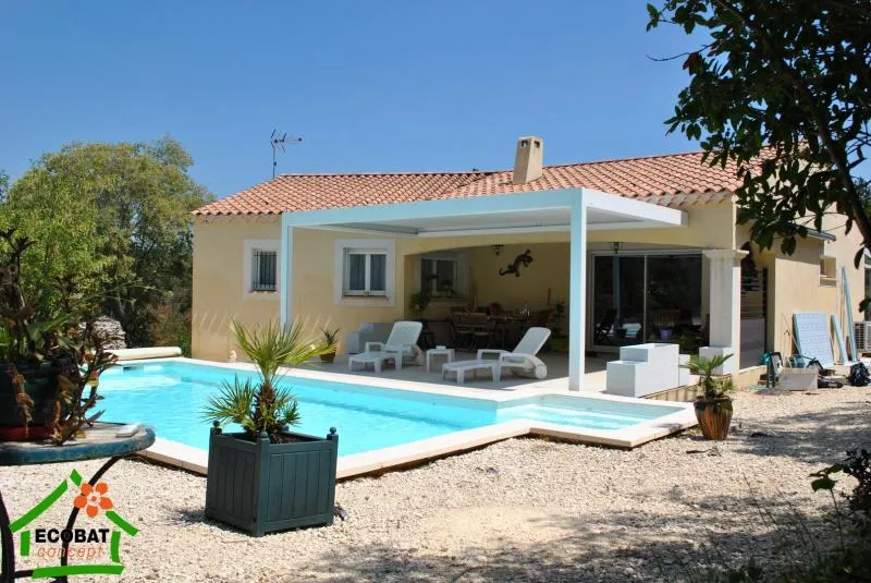 Pose d'une pergola bioclimatique à Nîmes (30000) — réalisation 3 - Photo 1