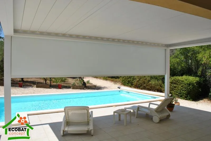Pose d'une pergola bioclimatique à Nîmes (30000) — réalisation 3 - Photo 2