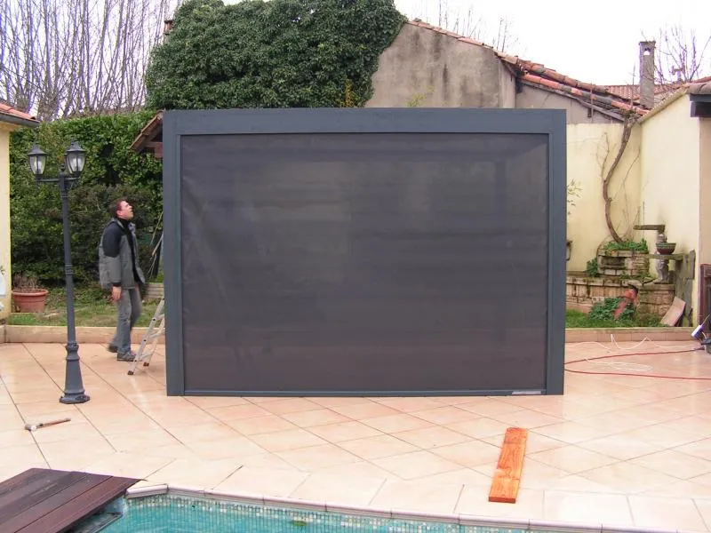 Salindres - 30340 - Pose d'une pergola bioclimatique - Photo 4