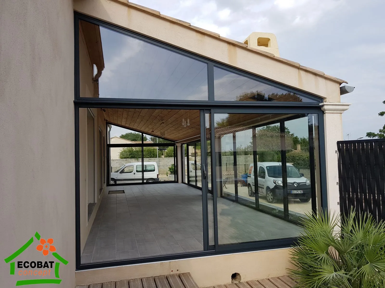 Réalisation d'une véranda terrasse aluminium à Saint-Bauzély - Photo 11