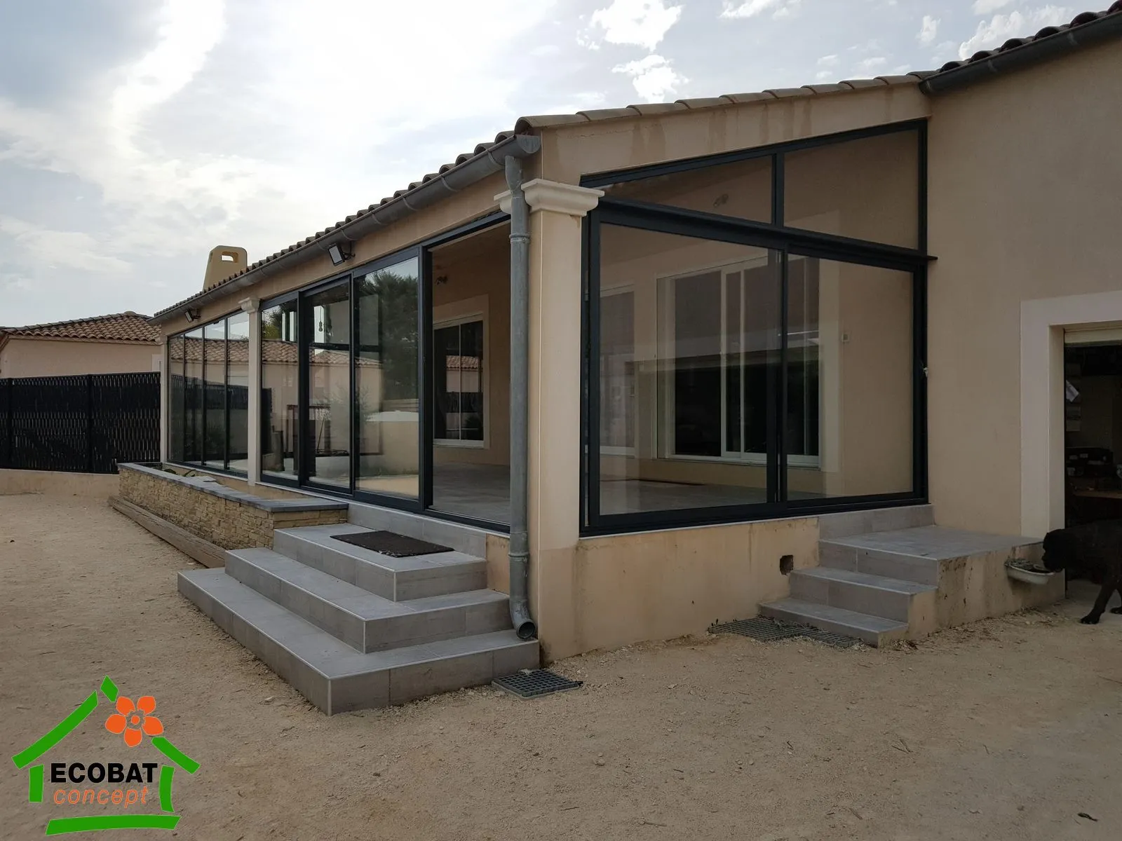 Réalisation d'une véranda terrasse aluminium à Saint-Bauzély - Photo 5