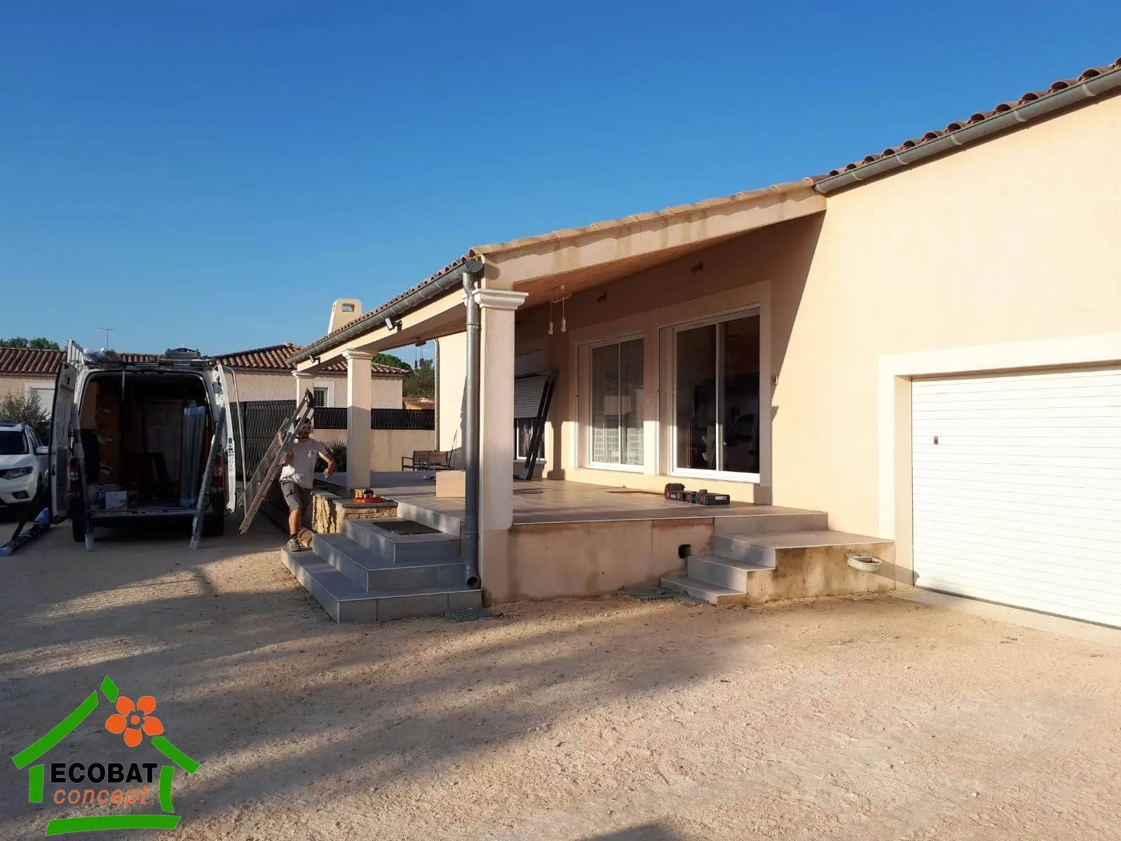 Réalisation d'une véranda terrasse aluminium à Saint-Bauzély - Photo 1